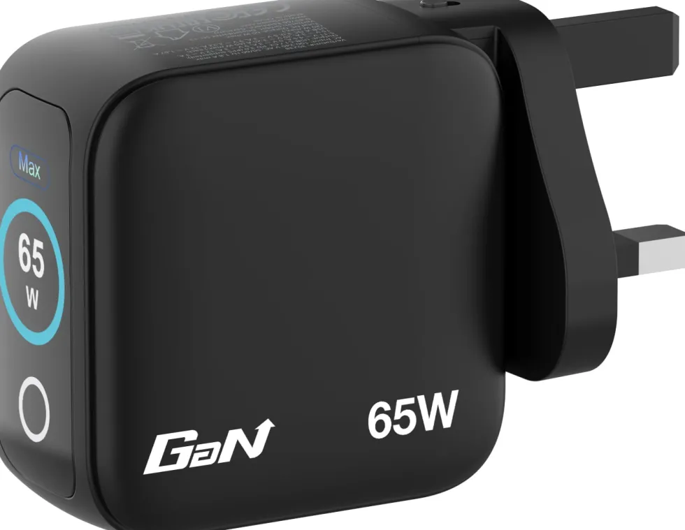 Mini GaN Charger 3-port 65W with Display