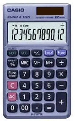 Miniräknare CASIO SL-320TER+