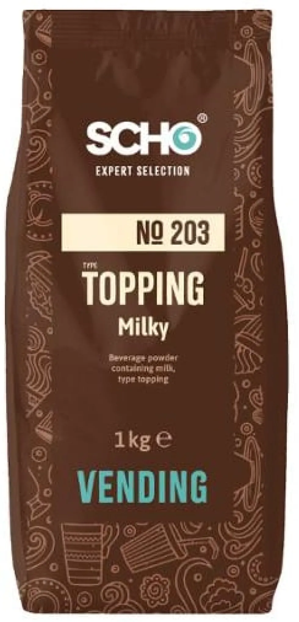 Mjölkpulver SCHO Automat 1kg
