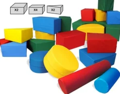 Mjuka klossar Paket 8/fp