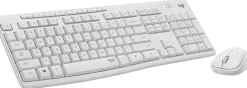MK295 Silent Wireless Combo Desktop set, Off White (Nordic)