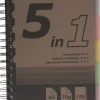 Ämnesblock 5flik A5 150bl