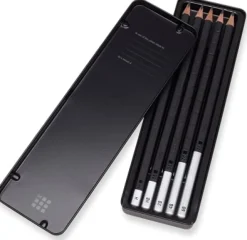Moleskine Grafitpennor Metallask 5 Pack