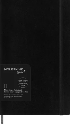 Moleskine Smart Anteckningsbok Soft Olinjerad Large Svart