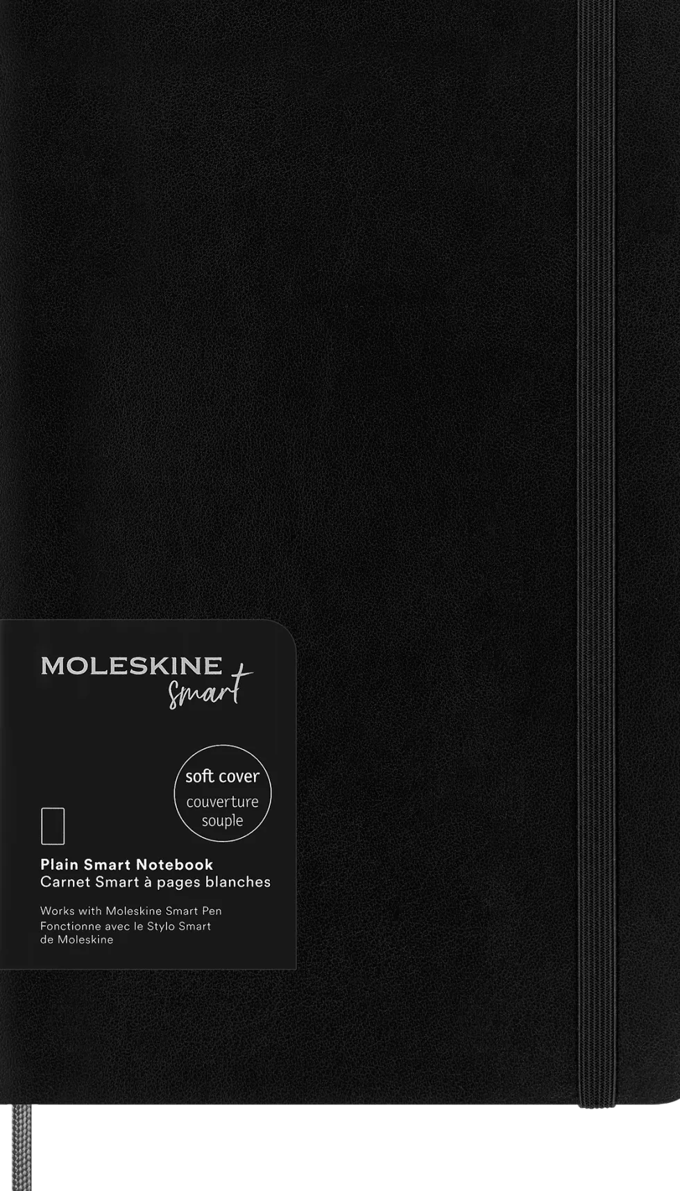 Moleskine Smart Anteckningsbok Soft Olinjerad Large Svart
