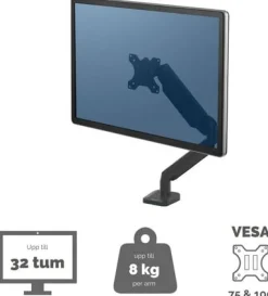 Monitorarm FELLOWES Platinum gas singel