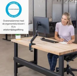 Monitorarm FELLOWES Platinum gas singel