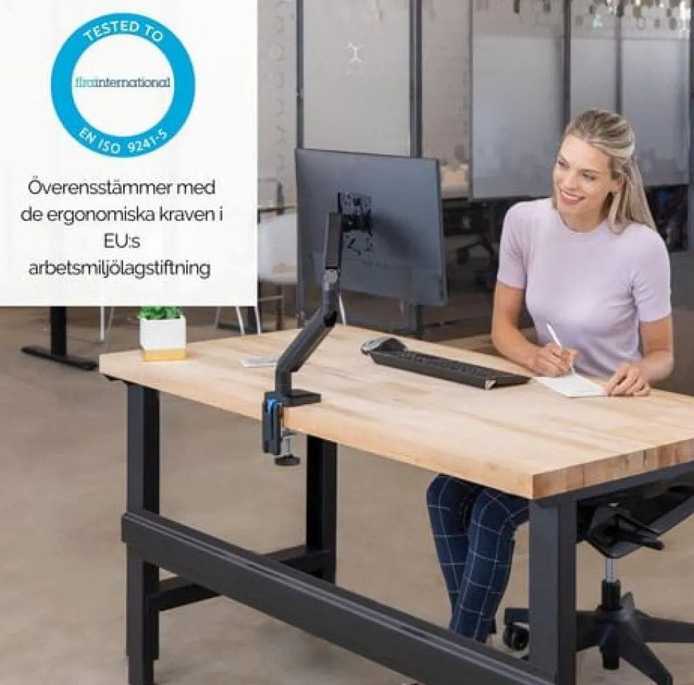 Monitorarm FELLOWES Platinum gas singel