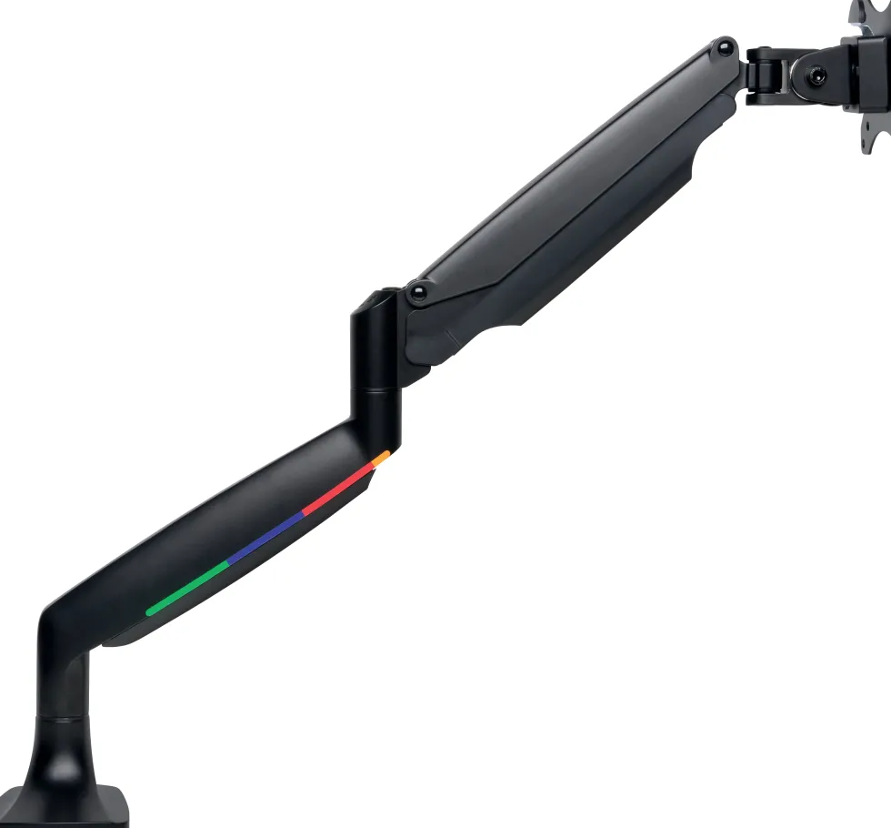 Monitor Arm Single OneTouch Adjust. Black
