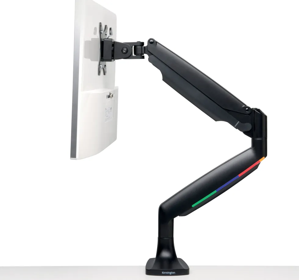 Monitor Arm Single OneTouch Adjust. Black