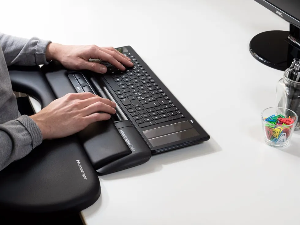 Mousetrapper Type Keyboard, Black