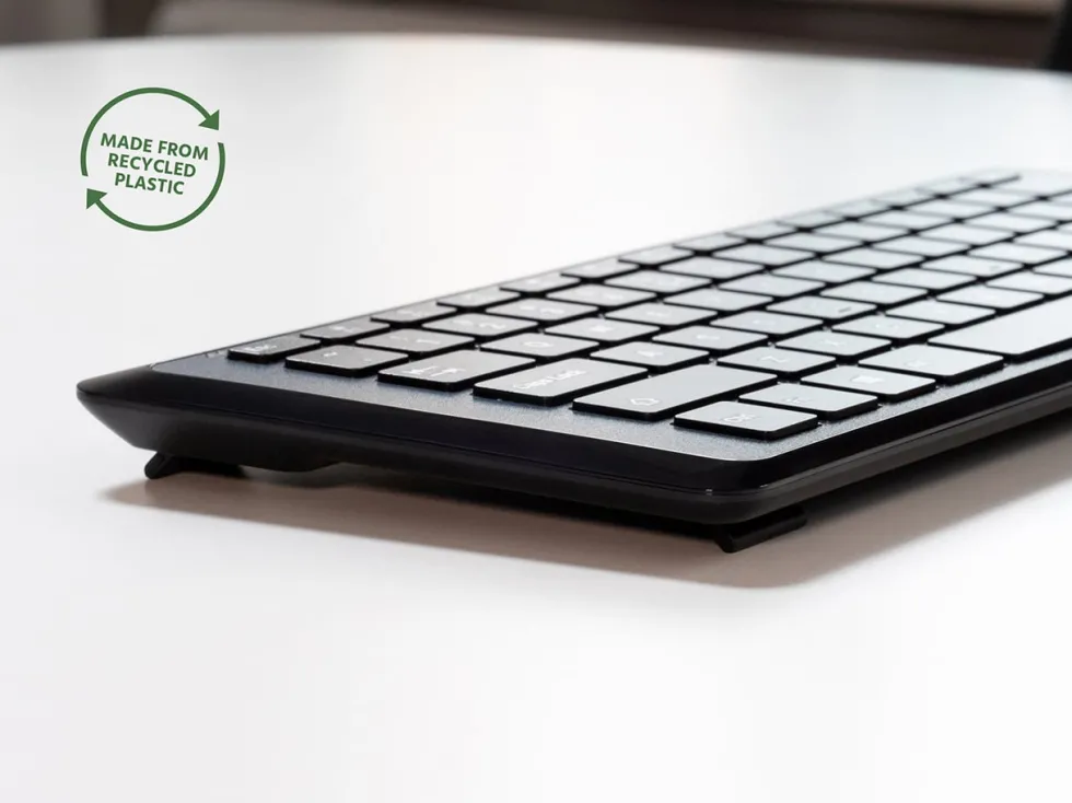 MOUSETRAPPER Type Mini Wireless Keyboard, Black