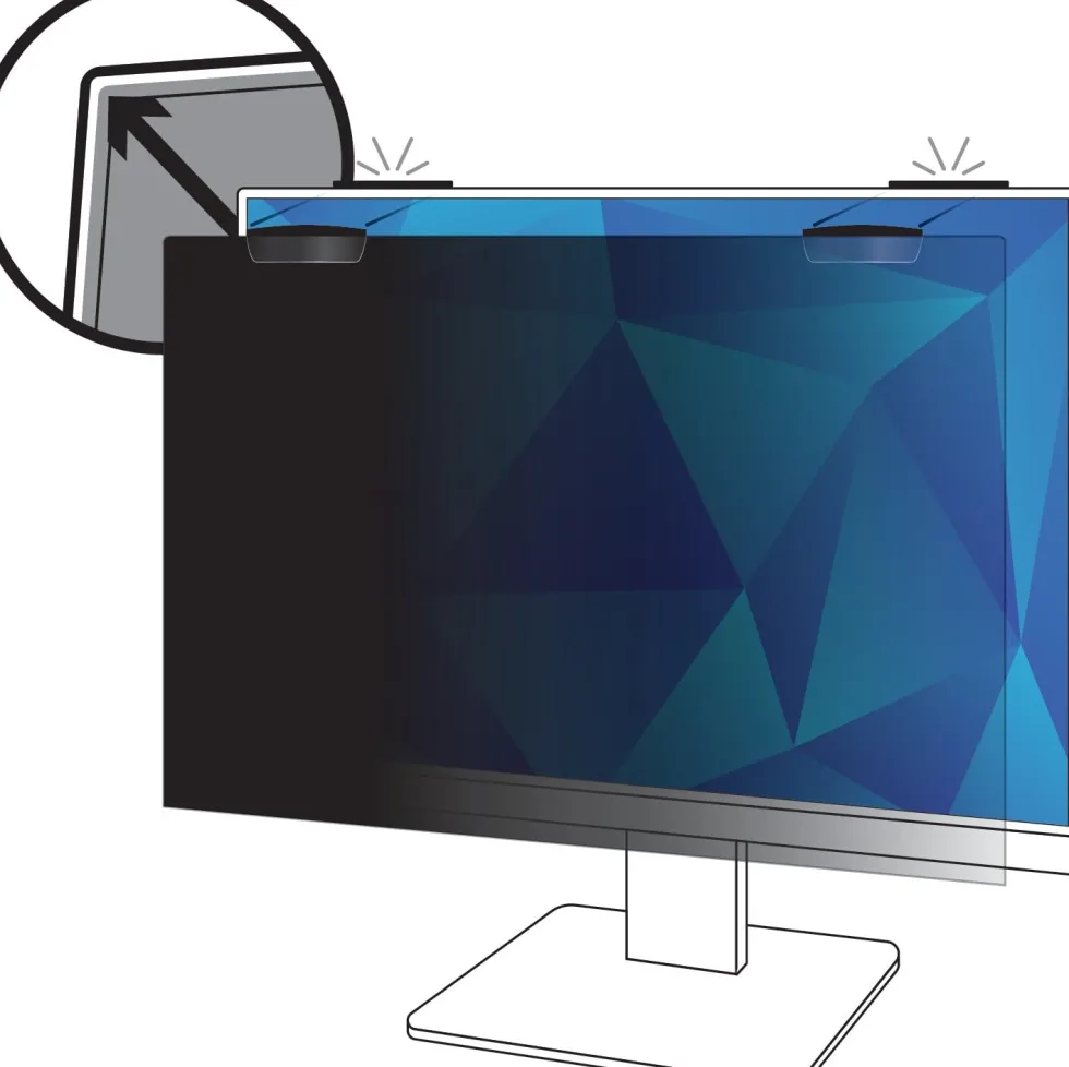 3M Privacy Filter Apple iMac 24", COMPLY Magnetic Attach (16