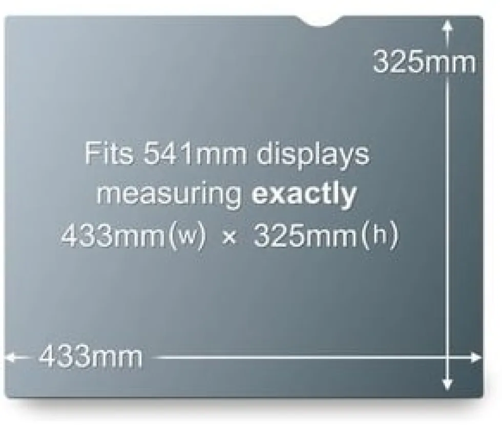 3M Privacy filter for desktop 21,3''