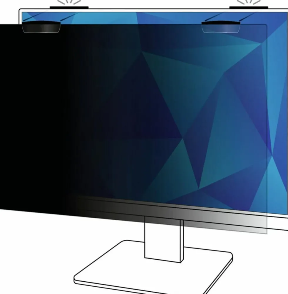 3M Privacy Filter 23'' full screen monitor (16:9) w/Comply