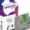 Märkband Wecare TZe 12mm sv/gr