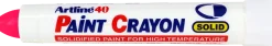 Märkkrita Artline 40 Paint Crayon High temp röd