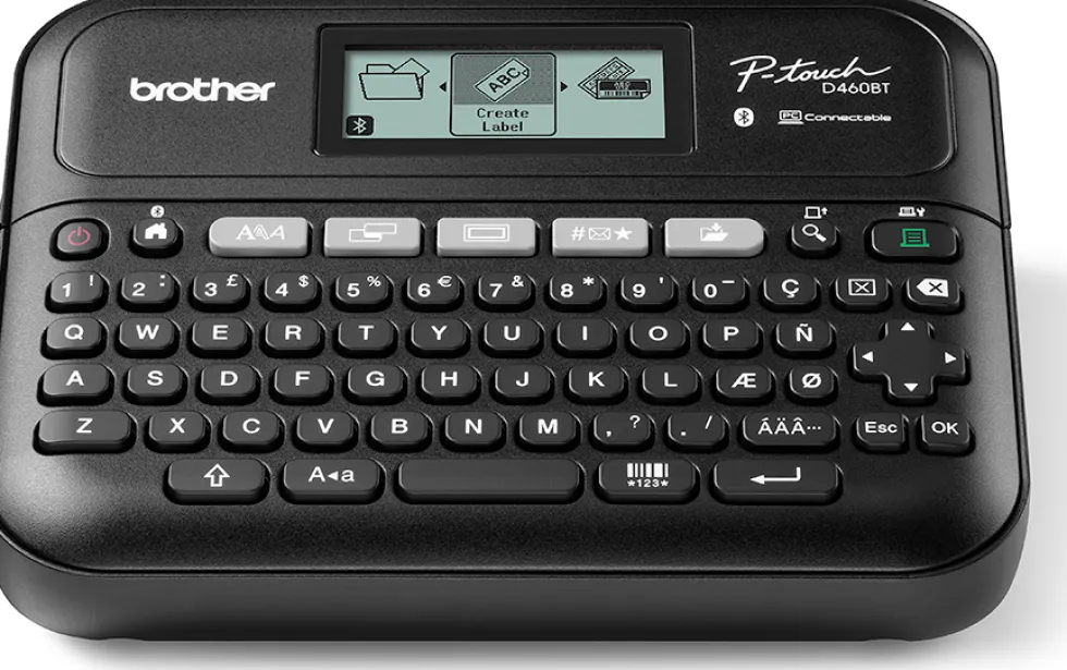 Märkmaskin BROTHER PT-D460BTVP