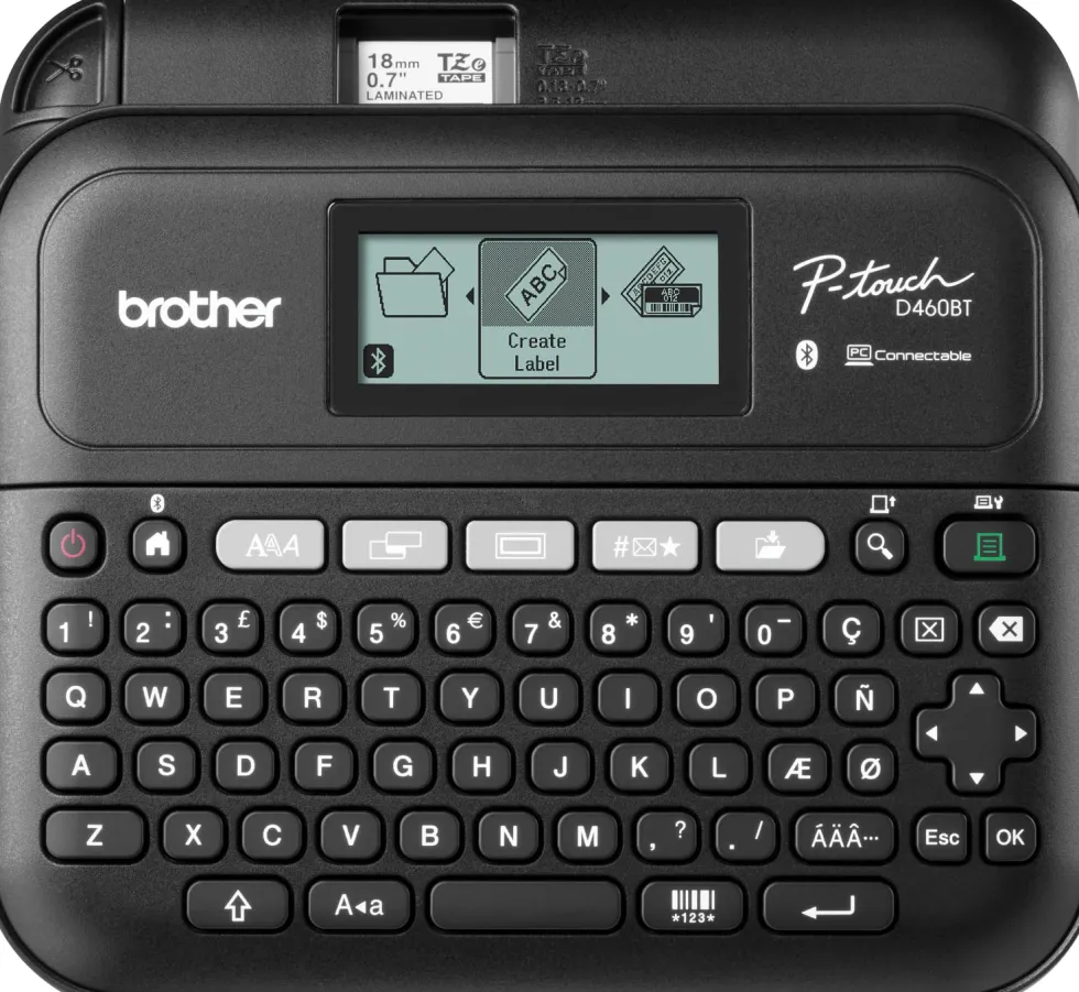 Märkmaskin BROTHER PT-D460BTVP