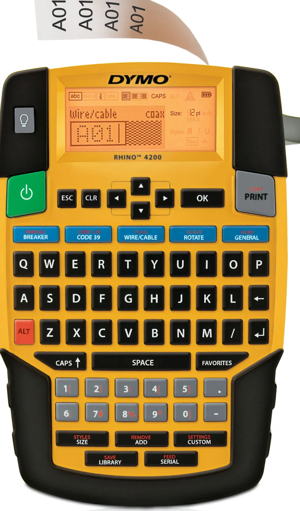 Märkmaskin Dymo Rhino 4200 Kit