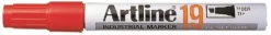 Märkpenna Artline 19 Industri 5.0 röd
