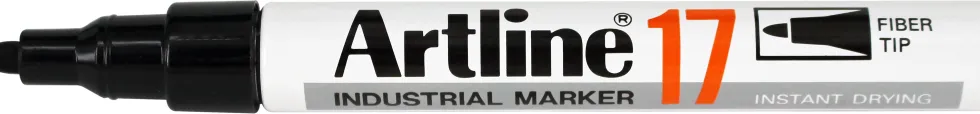 Märkpenna ARTLINE 17 Industri rund svart