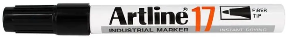 Märkpenna ARTLINE 17 Industri rund svart