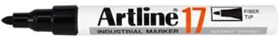 Märkpenna ARTLINE 17 Industri rund svart
