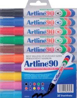 Märkpenna Artline 90 10-pack sorterade färger