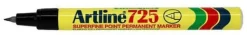 Märkpenna ARTLINE 725 rund SF svart