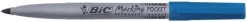 Märkpenna BIC 1445 pocket blå