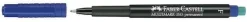 Märkpenna Faber Castell Blå, fine, 10st