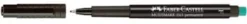 Märkpenna Faber Castell Svart, fine, 10st