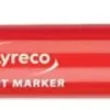 Märkpenna LYRECO 1,5mm rund röd