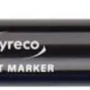 Märkpenna LYRECO 1,5mm rund svart