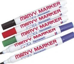 Märkpenna Marvy 480 B Svart, permanent, konisk