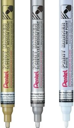 Märkpenna PENTEL Paint Marker rund guld