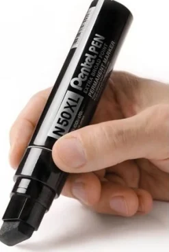 Märkpenna perm. PENTEL N50XL sned blå
