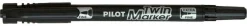 Märkpenna PILOT BG Twin Marker Svart