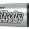 Märkpenna PILOT Twin Marker jumbo svart