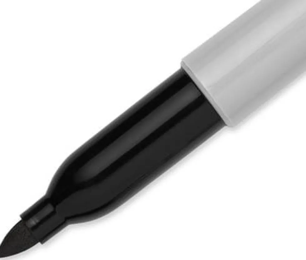 Märkpenna SHARPIE F svart v.pack 20+4/fp