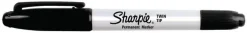 Märkpenna SHARPIE Twin Tip svart 12/fp