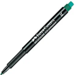Märkpenna VF FABER CASTELL medium grön