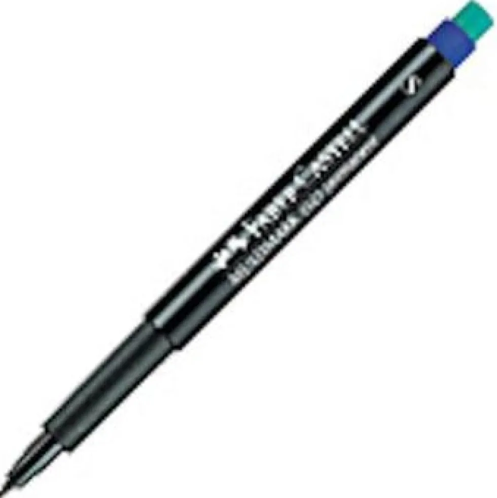 Märkpenna VF FABER CASTELL superfine blå