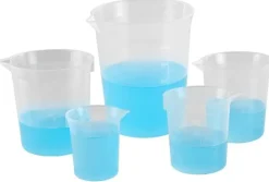 Måttset från 10cl till 1L. 5 delar