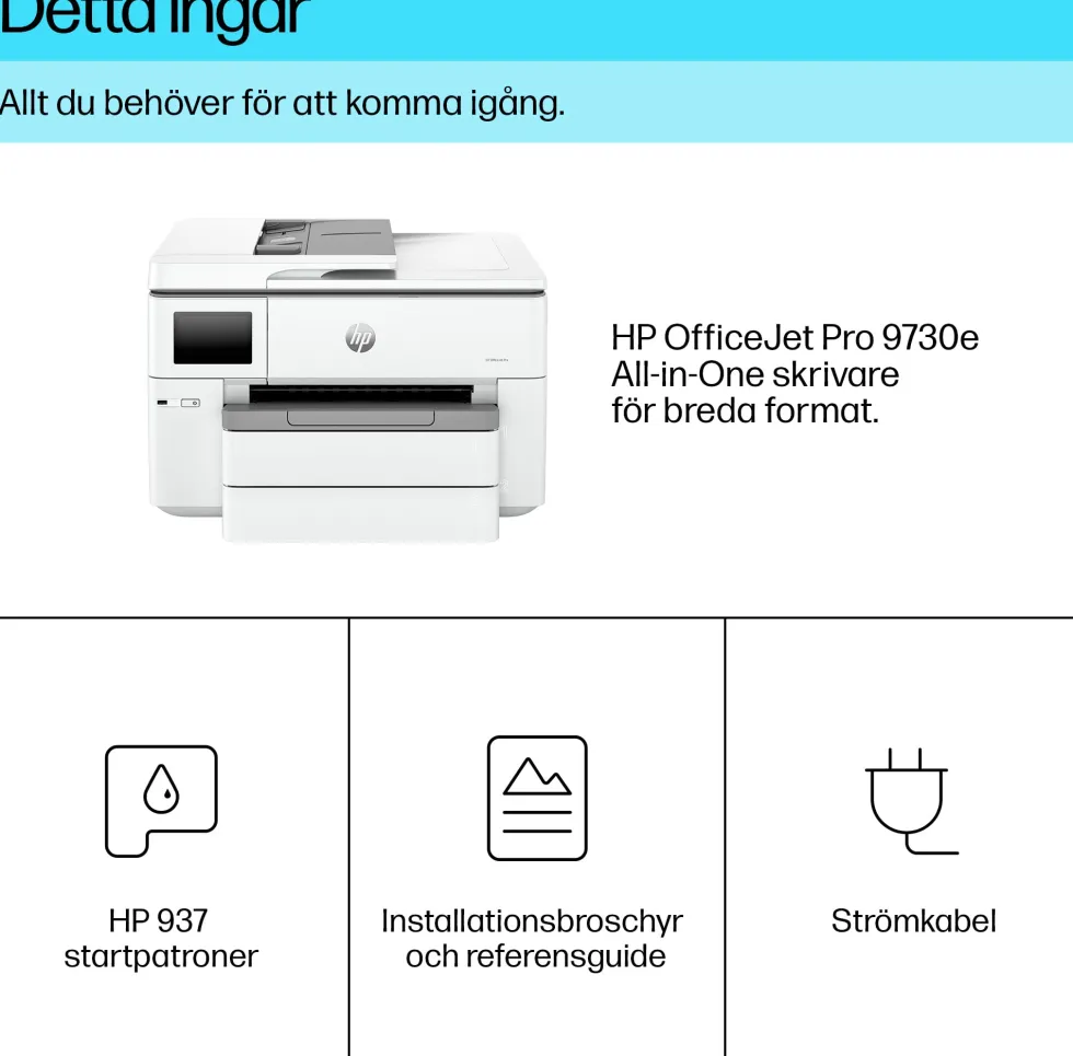 Multibläck HP OJ Pro 9730e