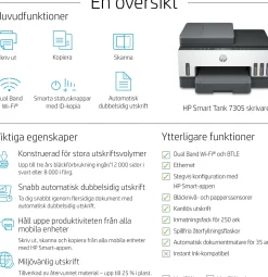 Multibläck HP Smart Tank 7305 A4
