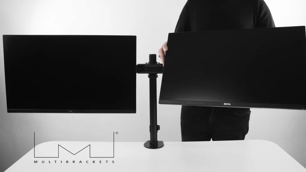 Multibrackets M Deskmount Basic Dual - Monteringssats (montering