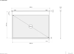Multibrackets M Motorized Projection Screen Black Edition