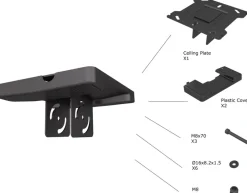 Multibrackets M Pro Series - Monteringskomponent (takplatta, 2